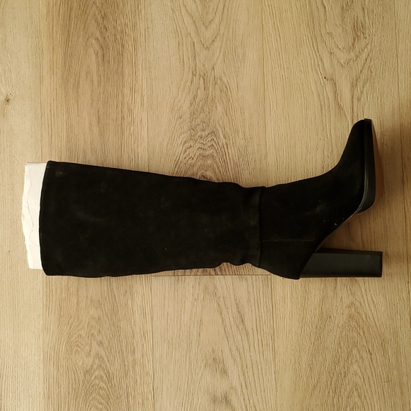 NWOT Report Signature Stacked Suede Boot Size 6 - Picture 11 of 11